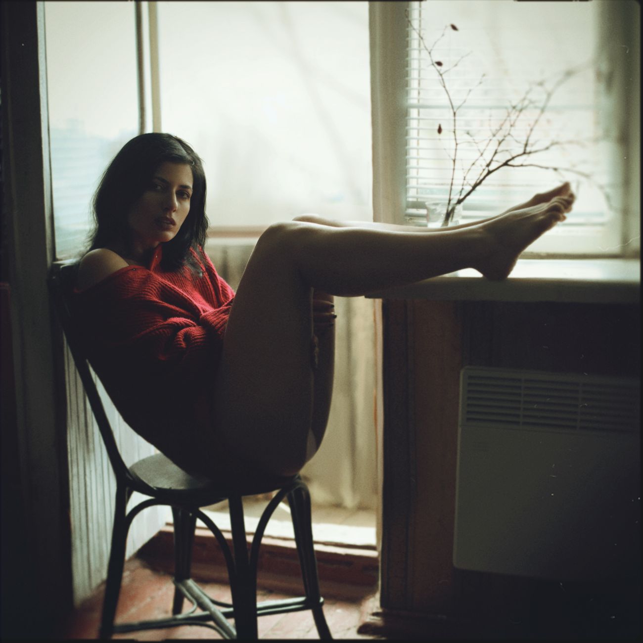 Giovane donna seducente